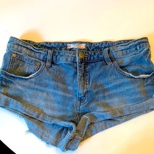 Free people Jean shorts
